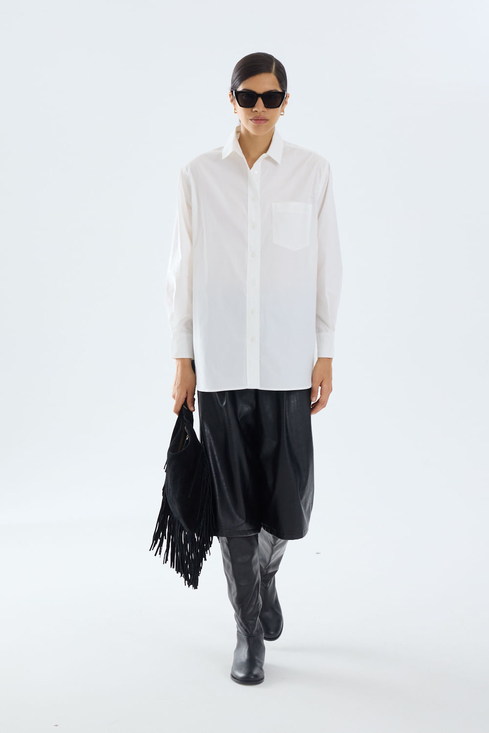 Camisa oversized hadid