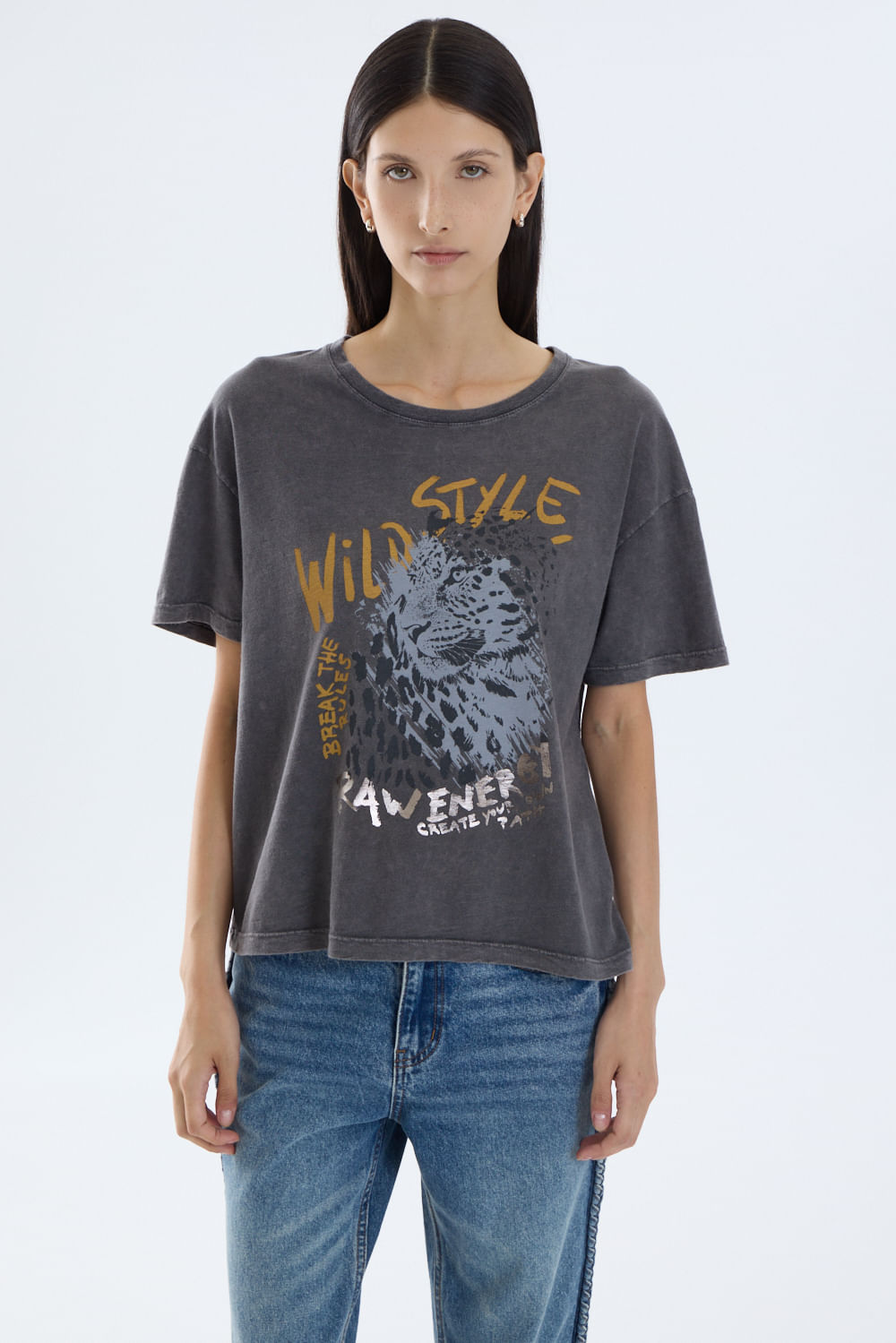 Remera Washed Raw Energy de Portsaidsaa — imagen 2