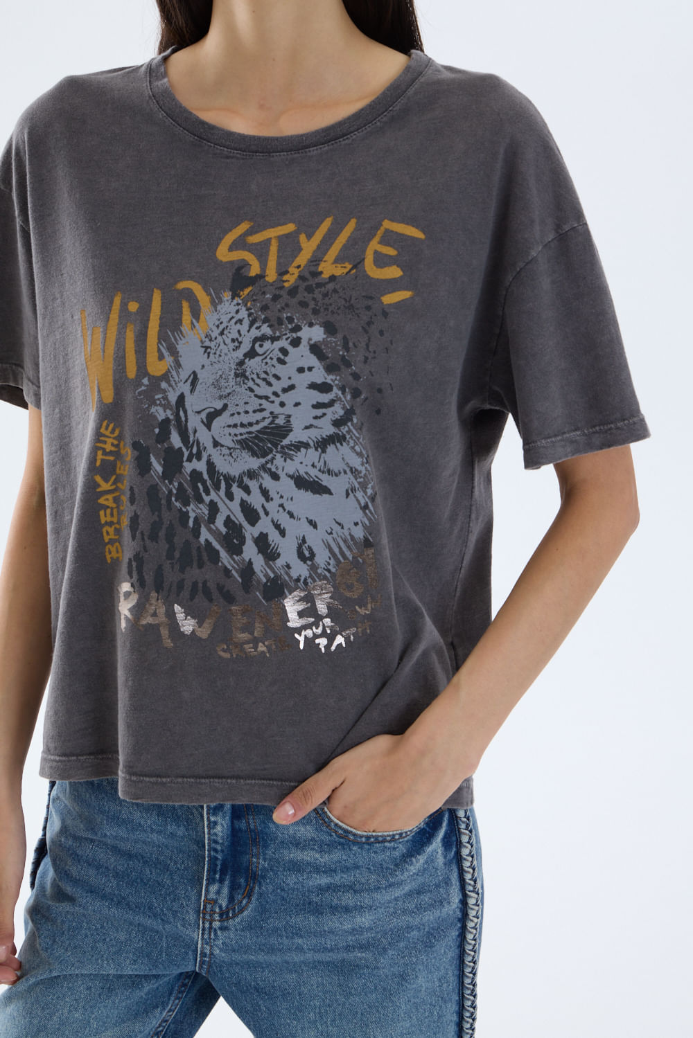 Remera Washed Raw Energy de Portsaidsaa — imagen 3