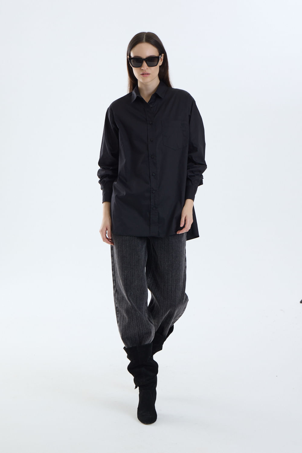Camisa oversized hadid