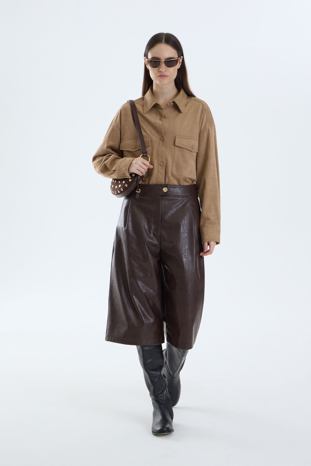 Camisa suede Montana
