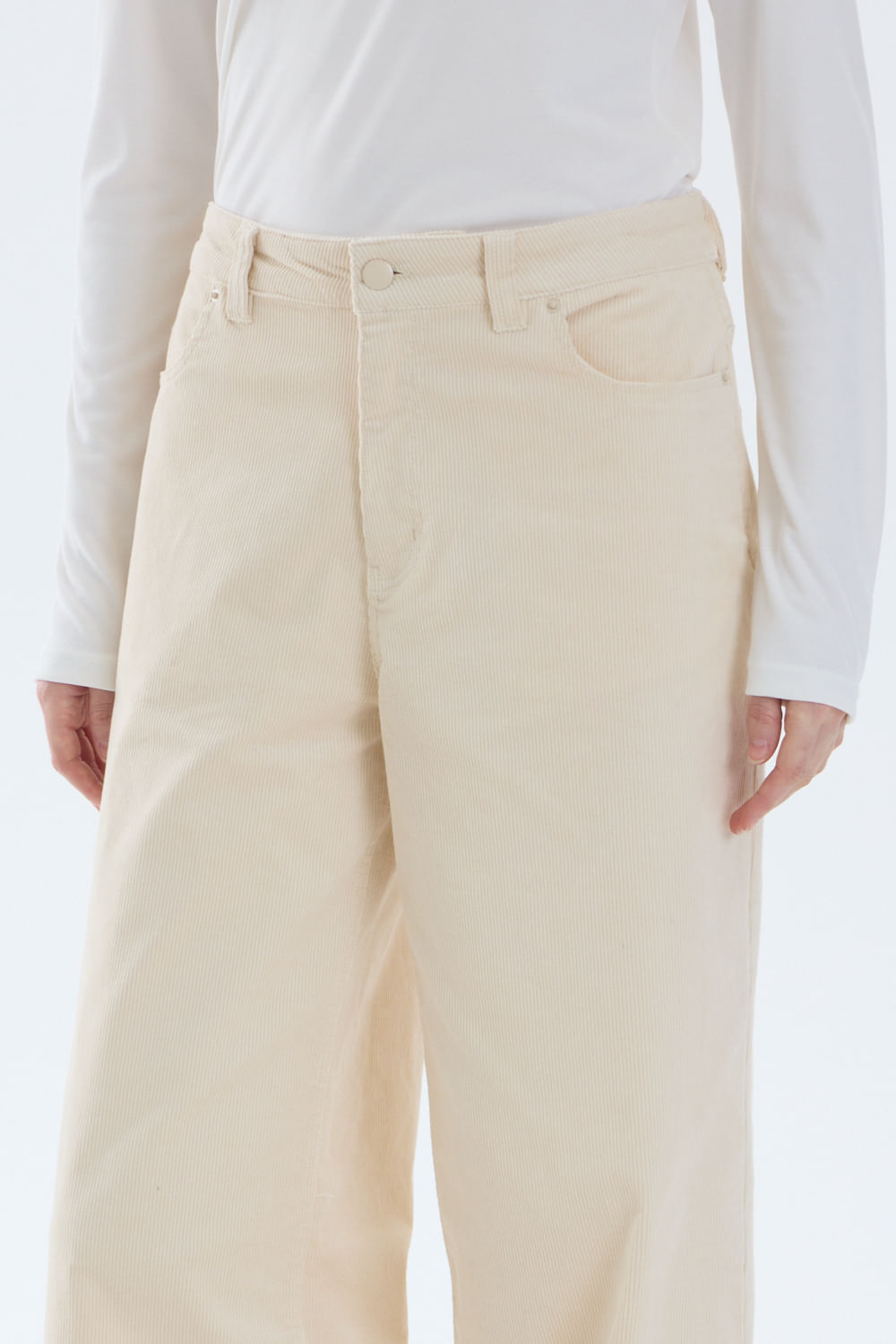 Pantalón wide leg corderoy mark — imagen 3