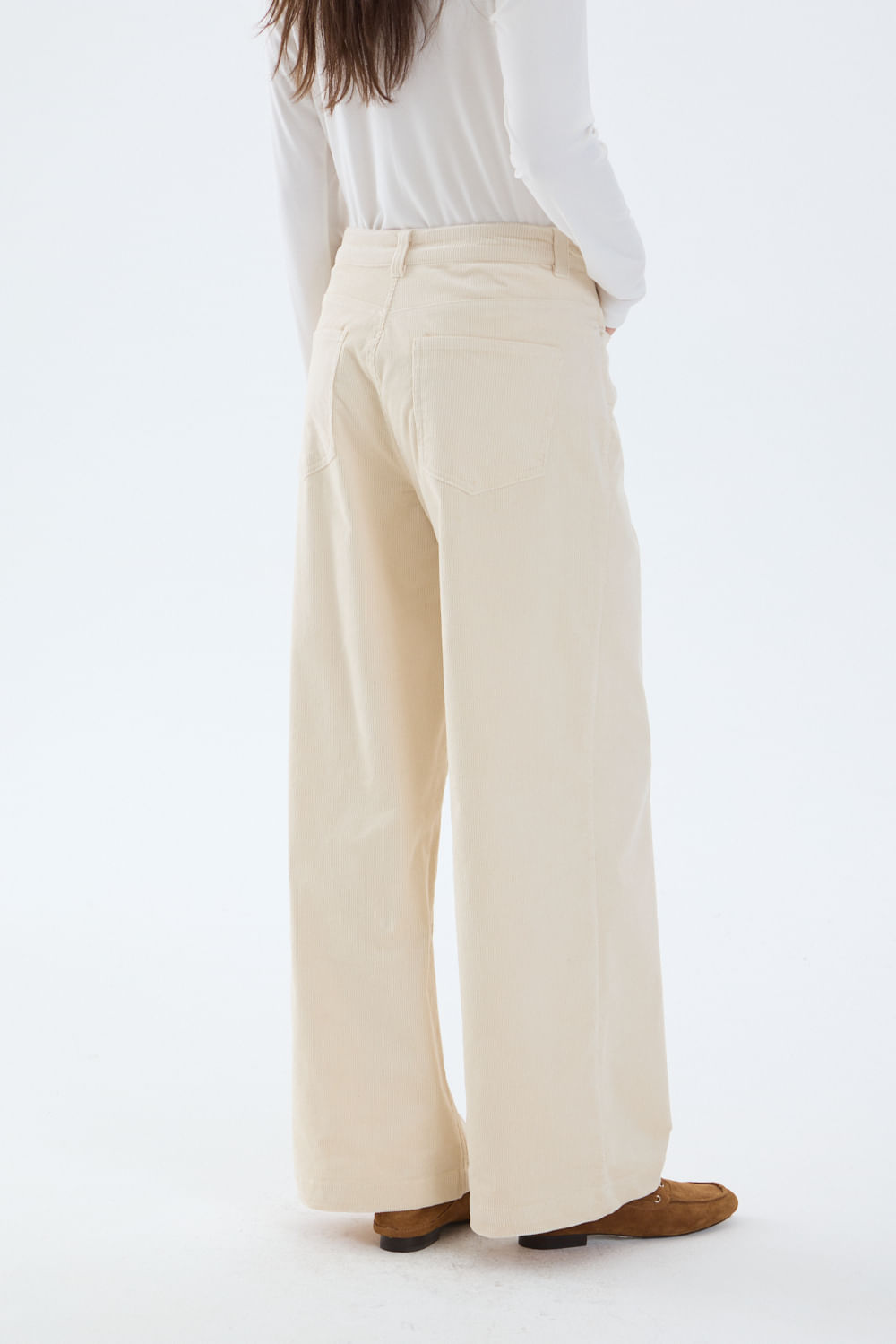 Pantalón wide leg corderoy mark — imagen 5