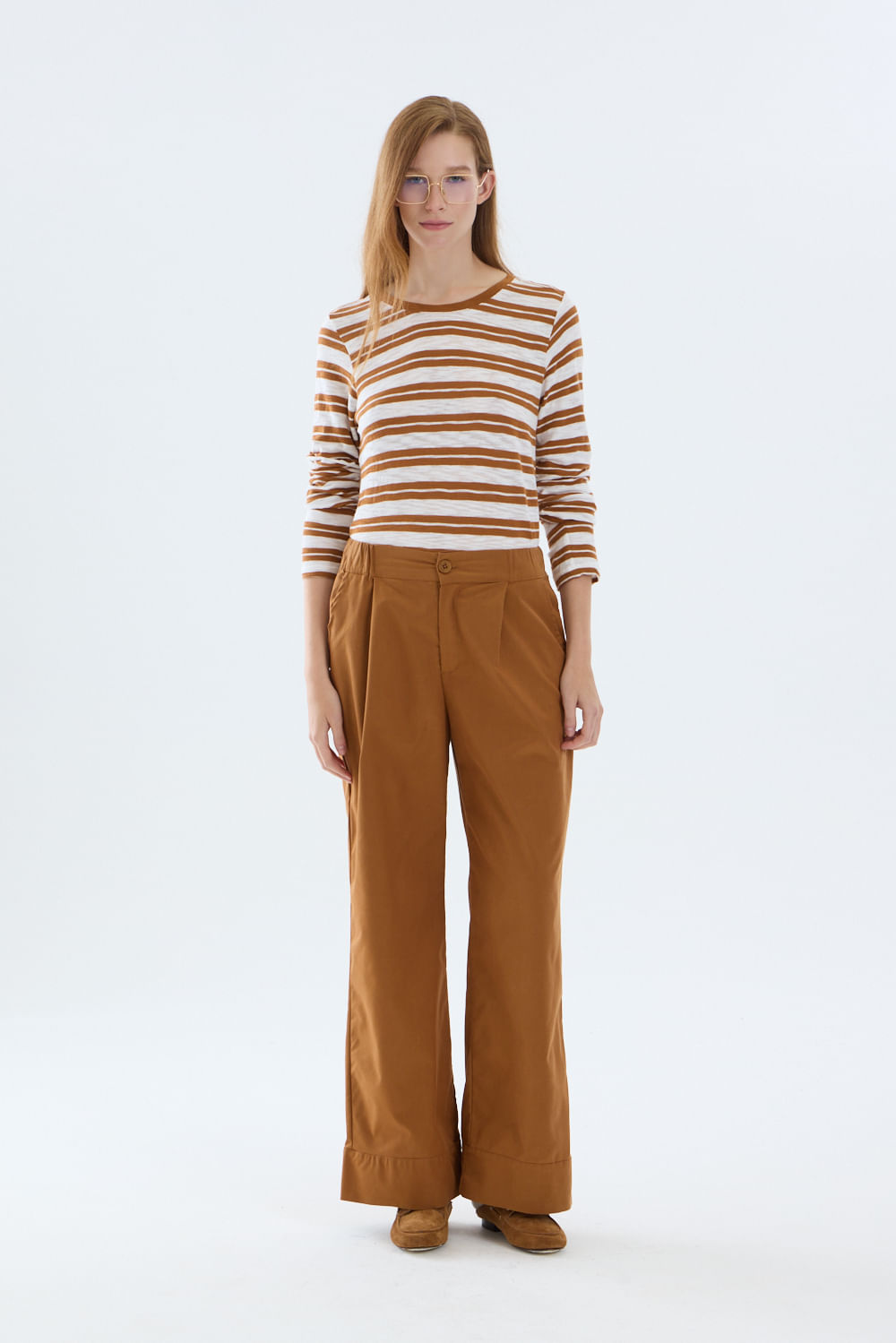 Portsaidsaa pantalón relax fit Chloe
