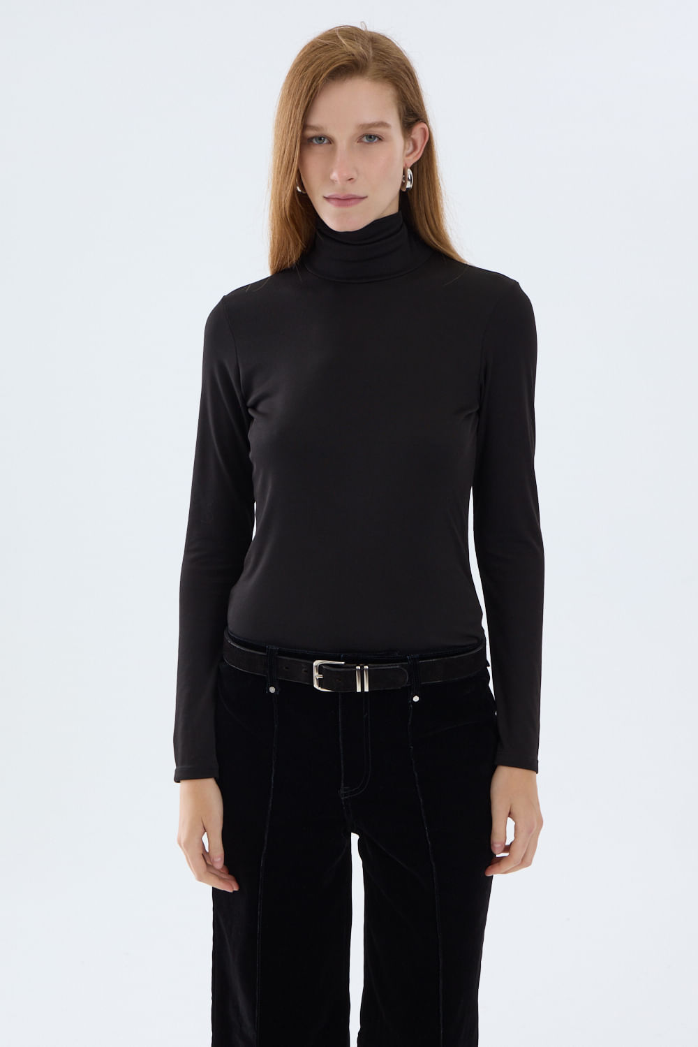 Polera ribb gamuzado Aspen — imagen 2