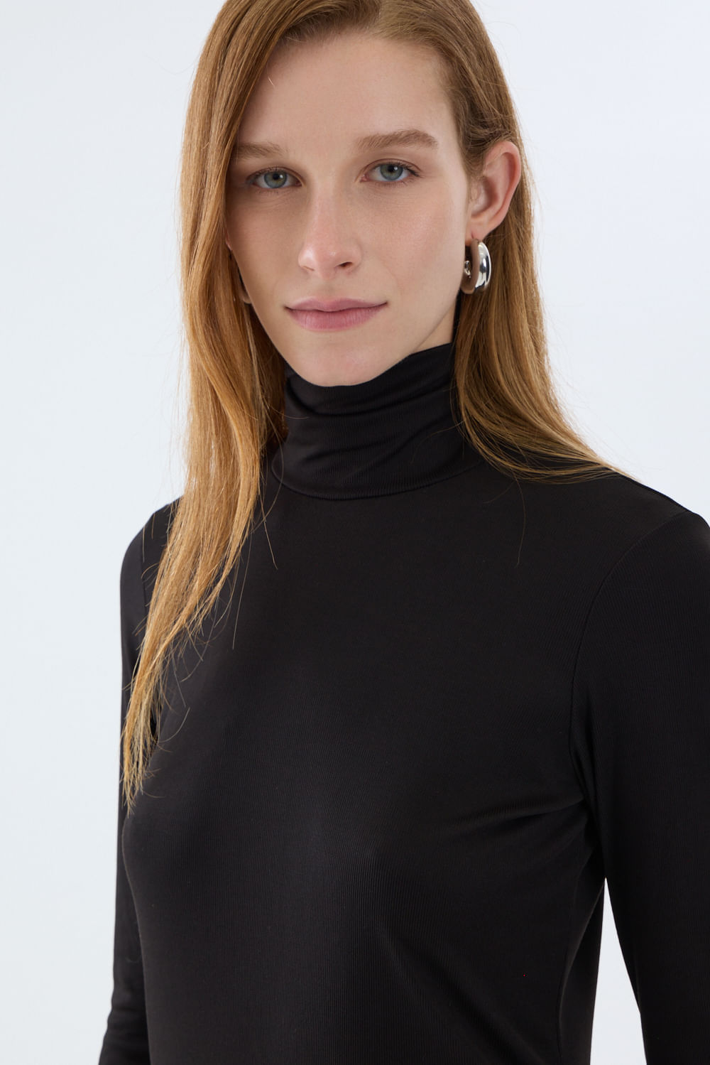 Polera ribb gamuzado Aspen — imagen 3