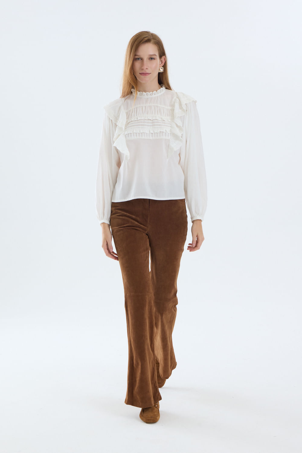 Top ruffles margaux