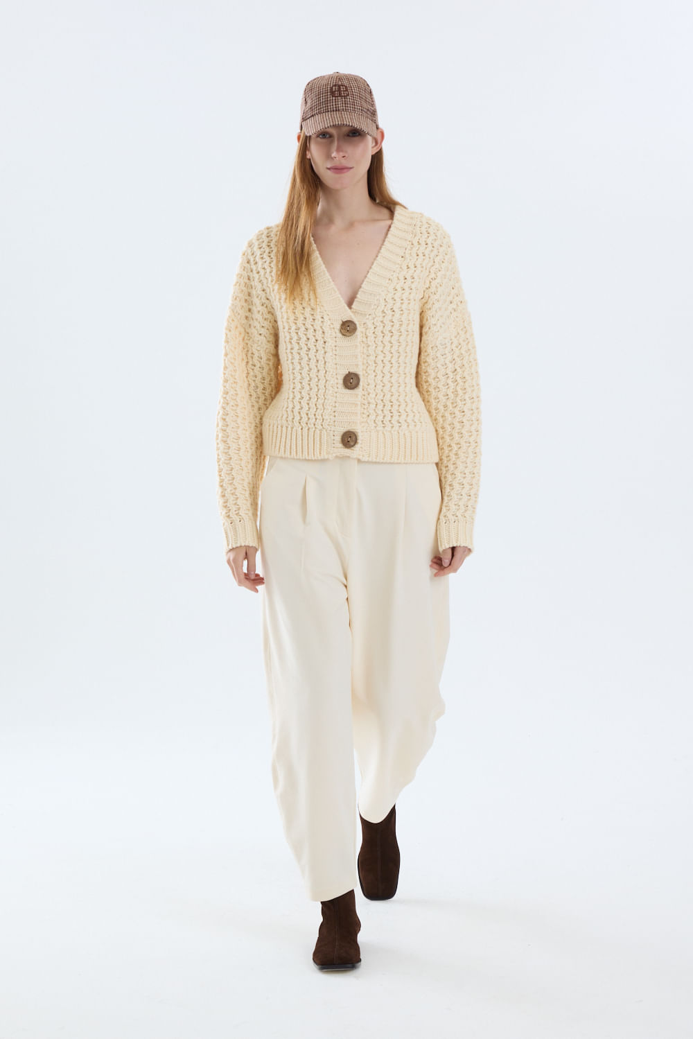 Sweater escote en v Break de Portsaidsaa