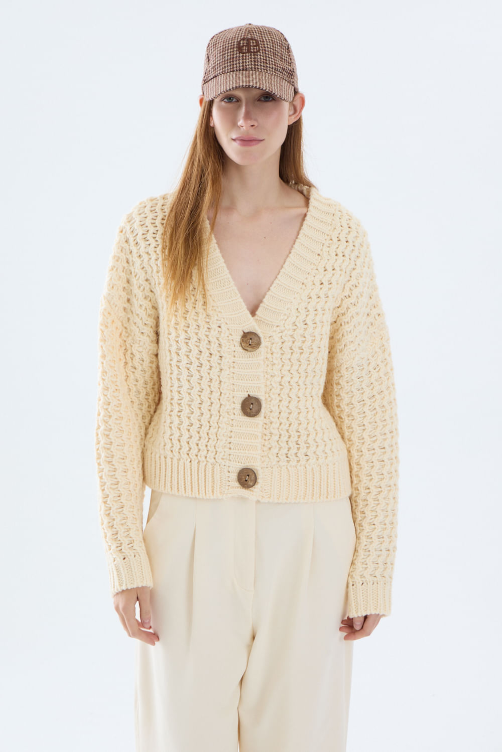 Sweater escote en v Break de Portsaidsaa — imagen 2