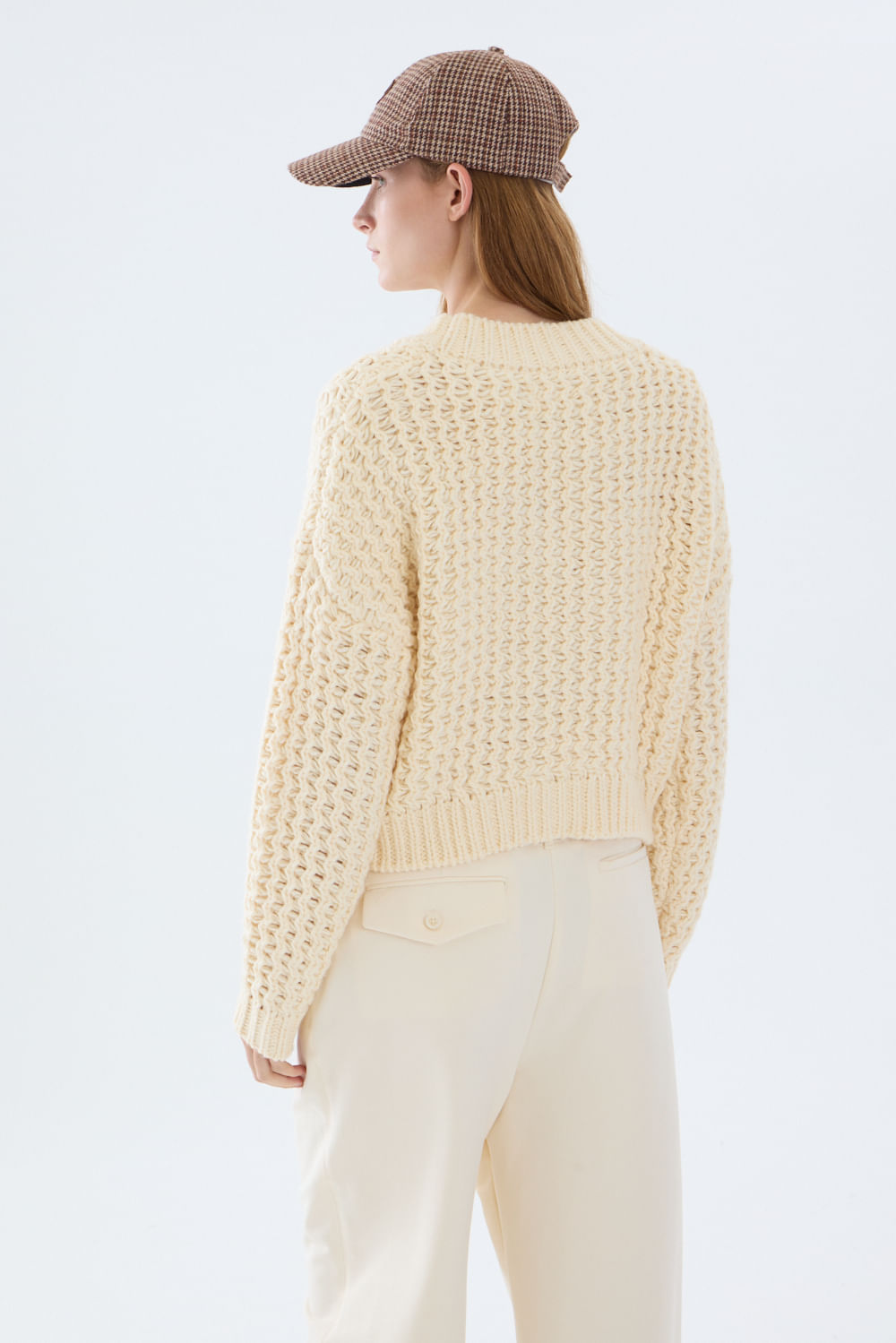 Sweater escote en v Break de Portsaidsaa — imagen 4