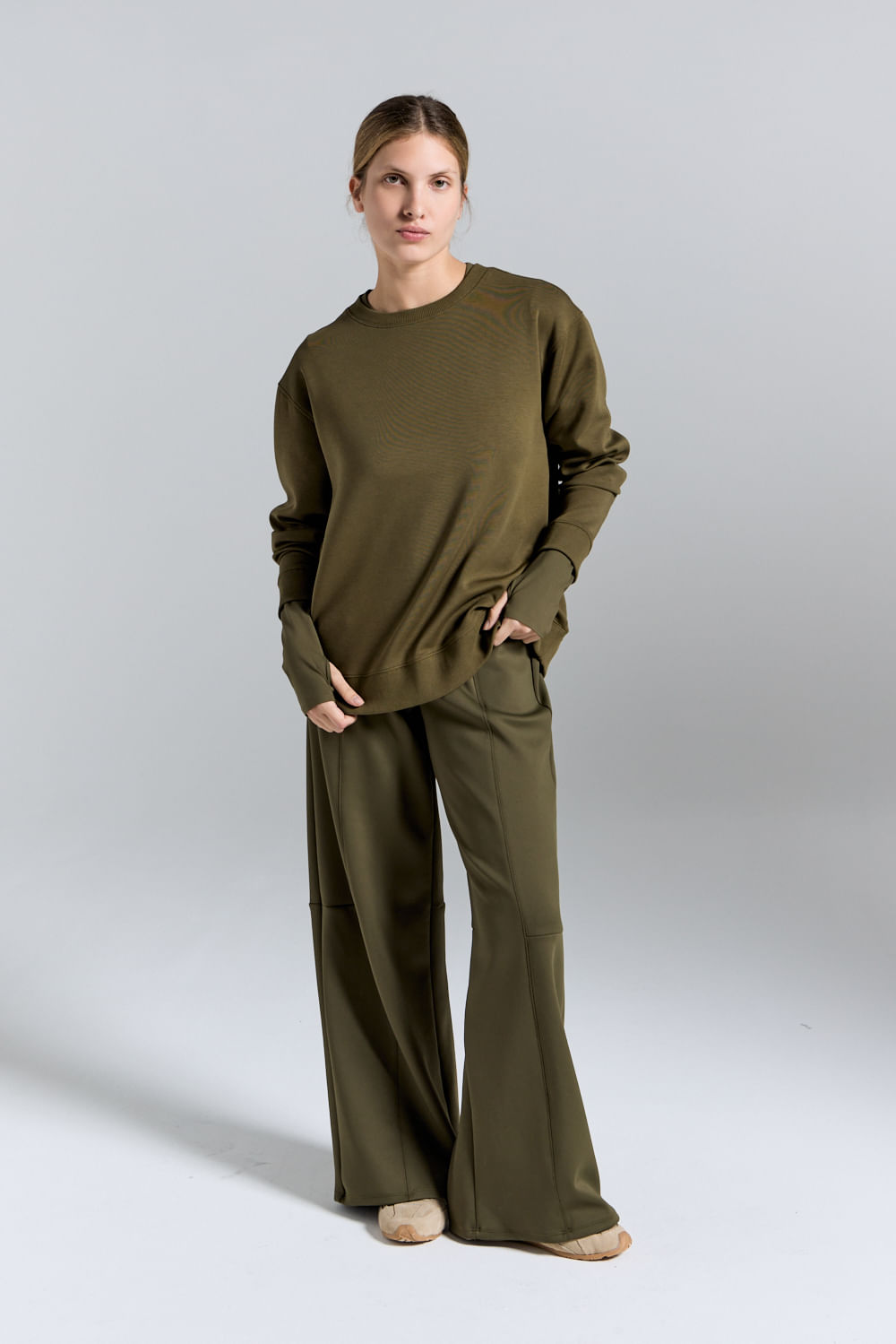 Buzo simil cupro athleisure de Portsaidsaa
