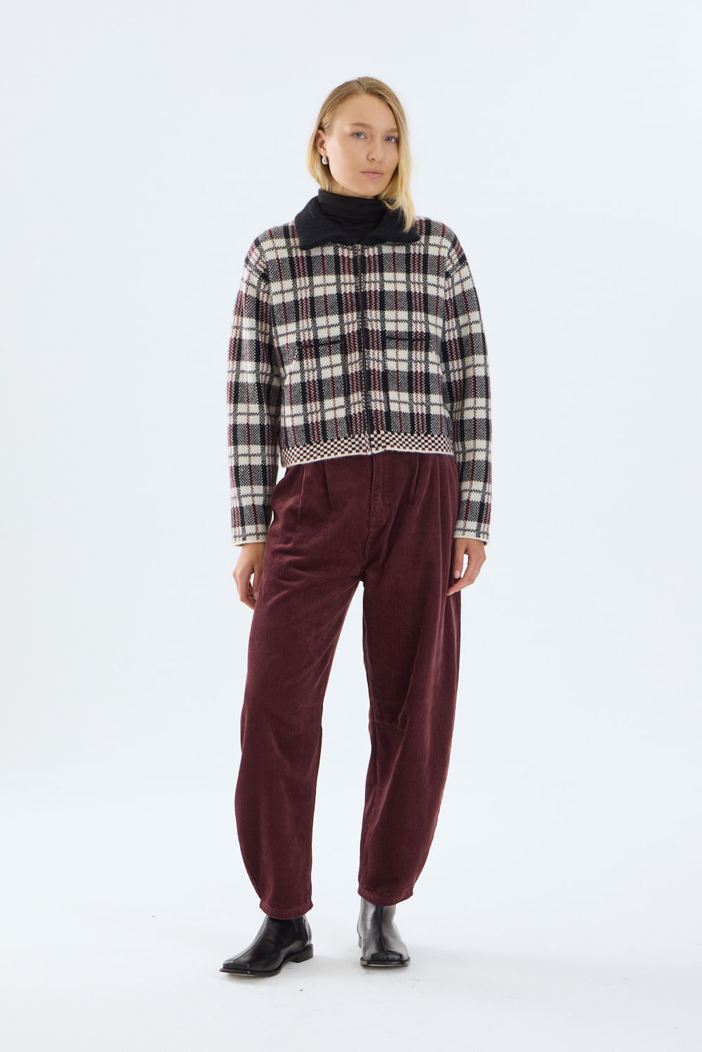 Pantalón barrel corderoy ophelia de Portsaidsaa