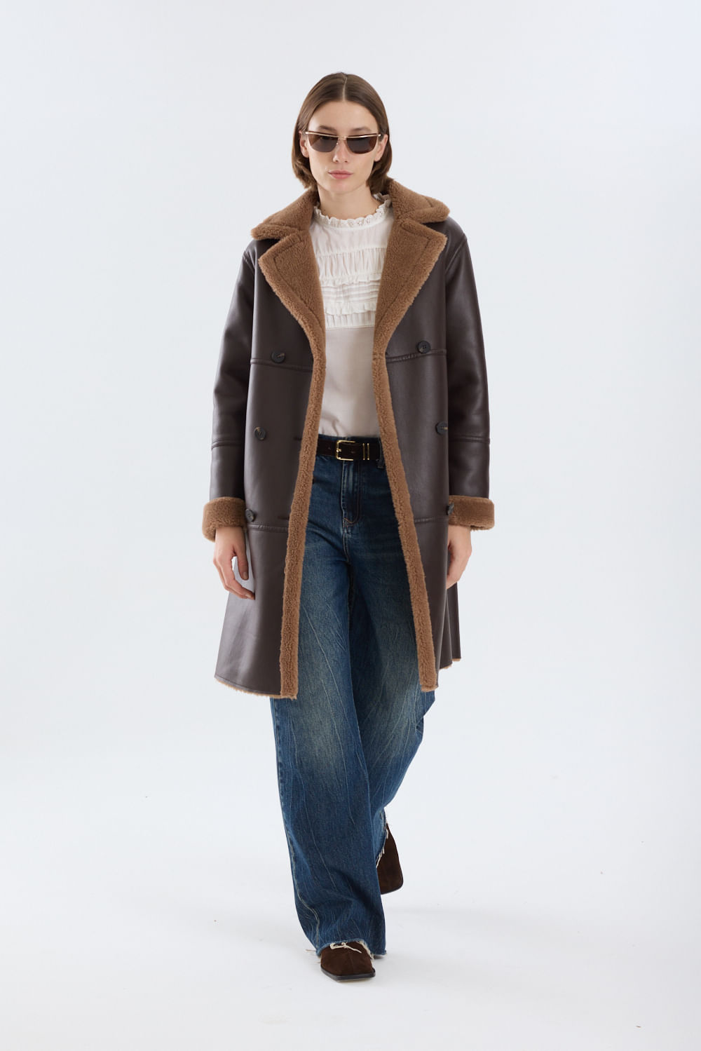 Abrigo long teddy wild Portsaidsaa