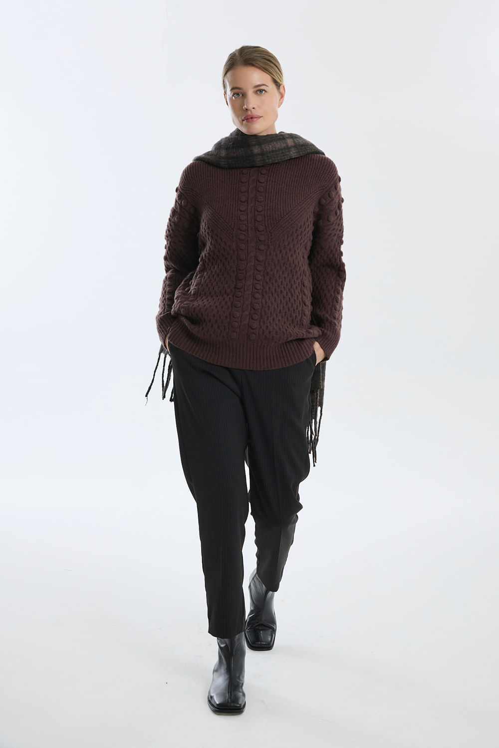 Sweater polera snow de Portsaidsaa