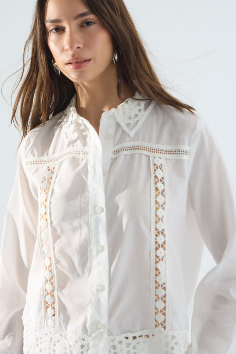 Camisa Portsaidsaa crochet Emily