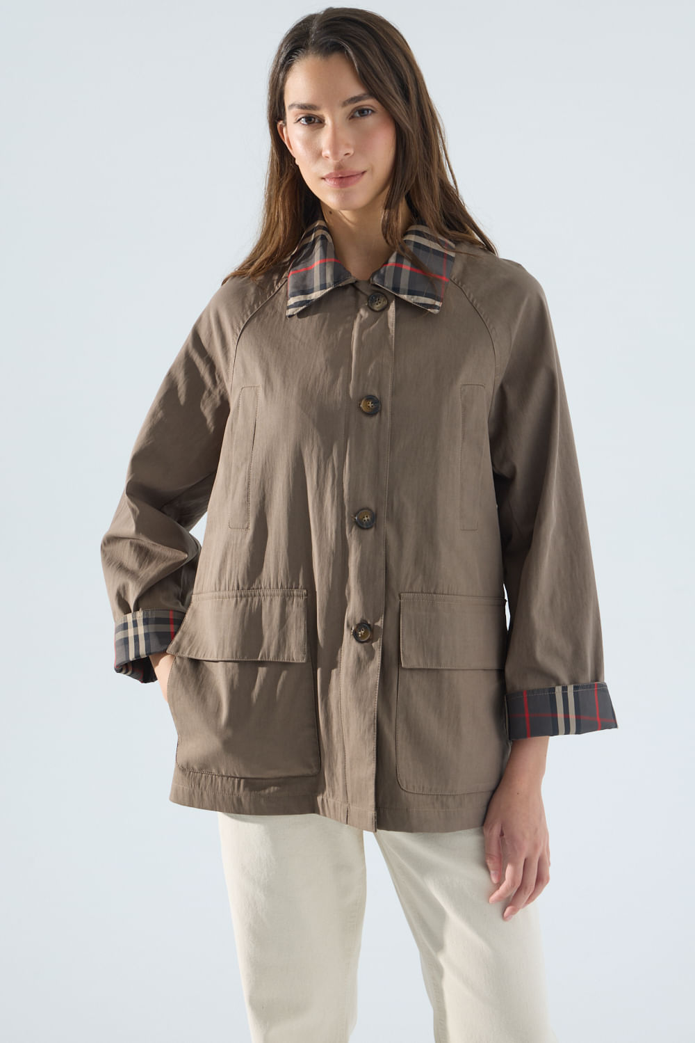 Trench Gingham de Cattaneo — imagen 2