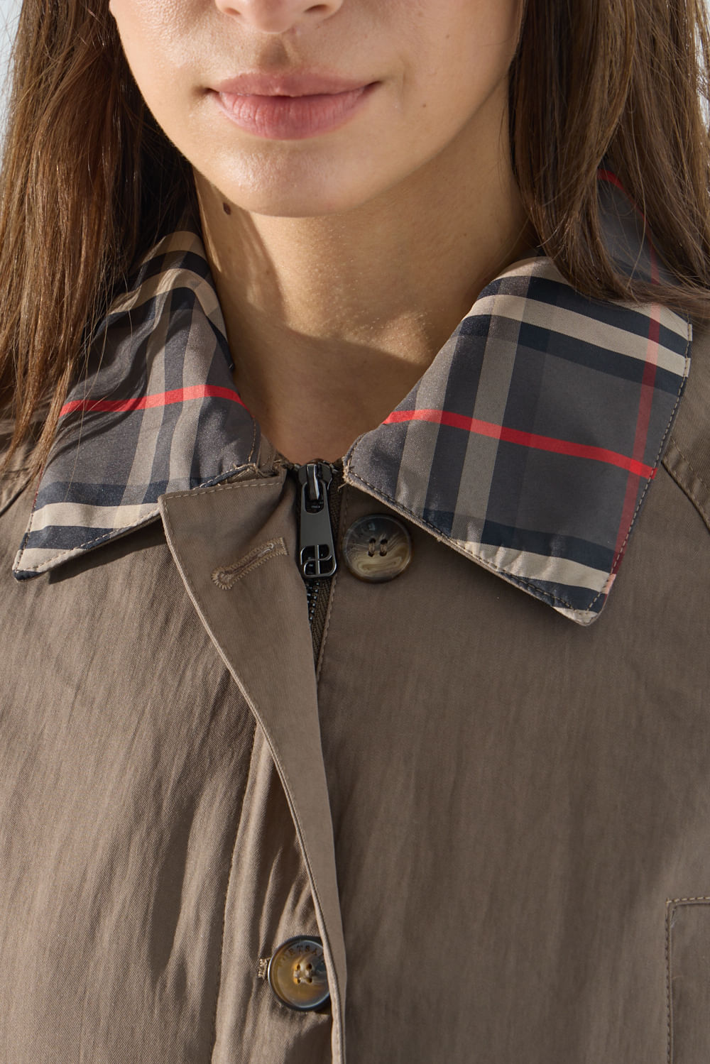 Trench Gingham de Cattaneo — imagen 3