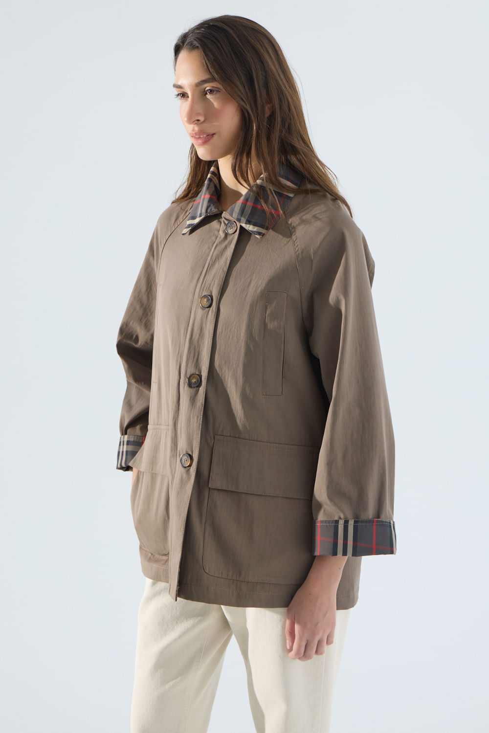 Trench Gingham de Cattaneo — imagen 4