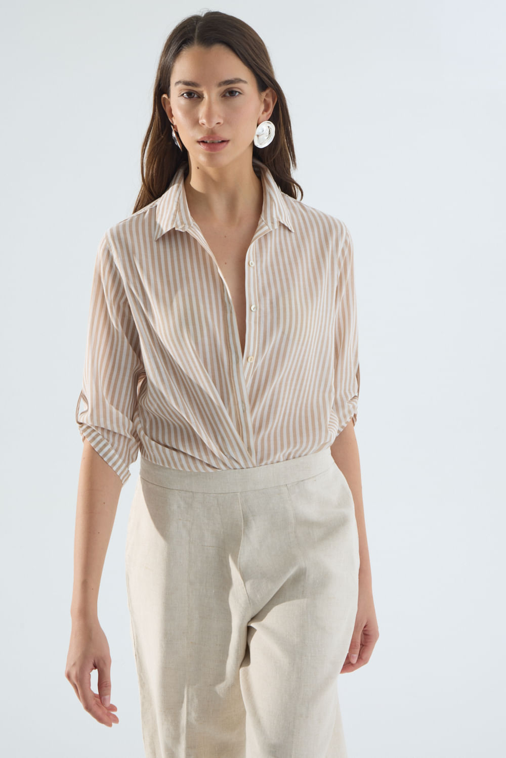 Camisa voile Francisca de Portsaidsaa