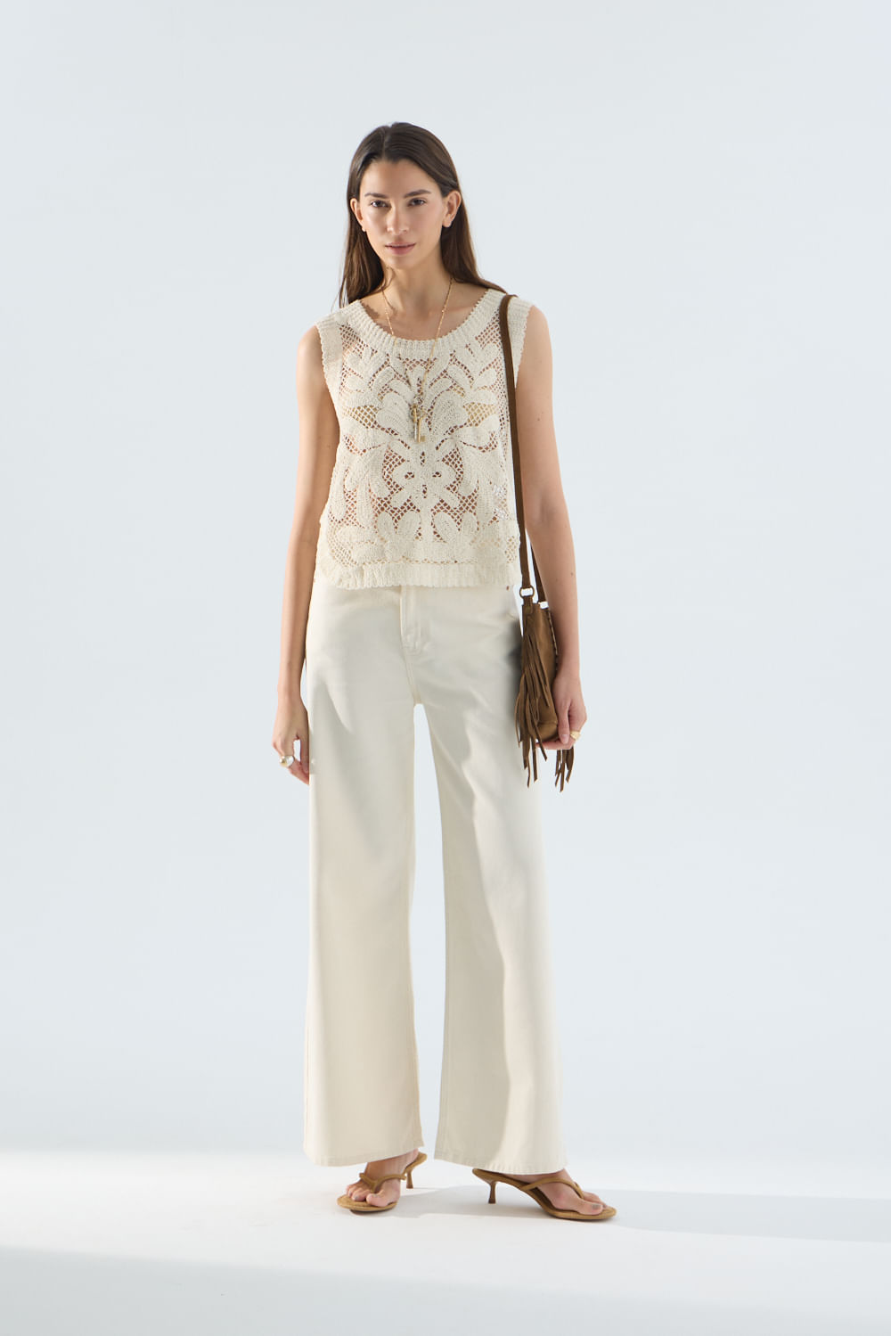 Portsaidsaa jean wide leg gianni