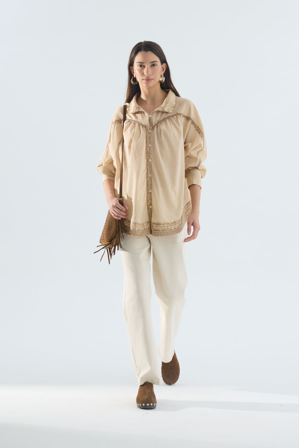 Camisa boho chic