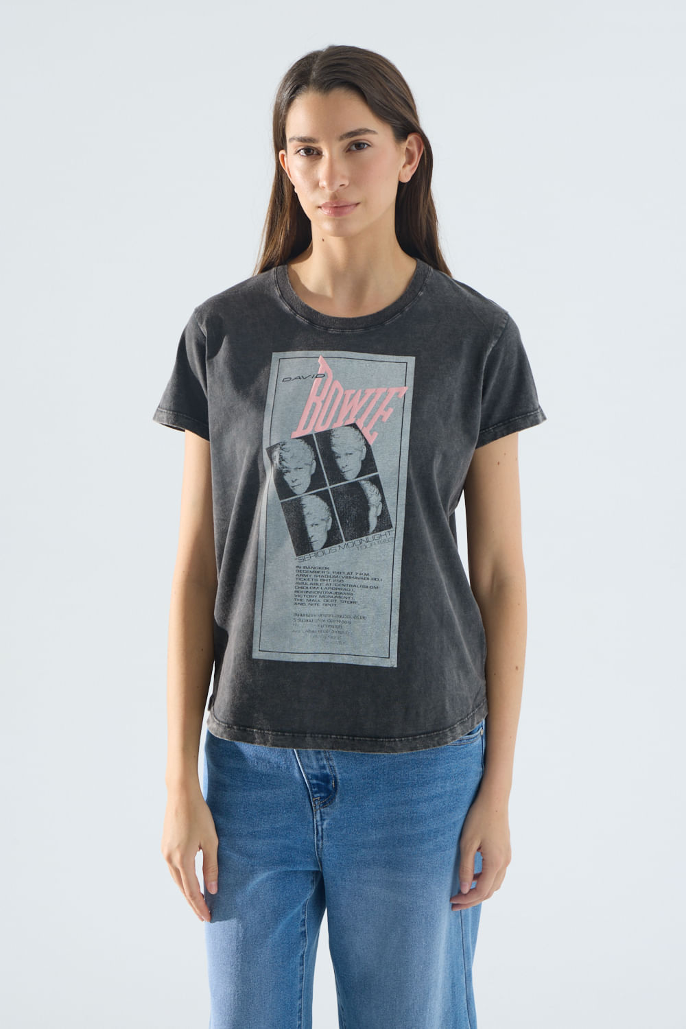 Remera M-C Washed Bowie de Portsaidsaa — imagen 2
