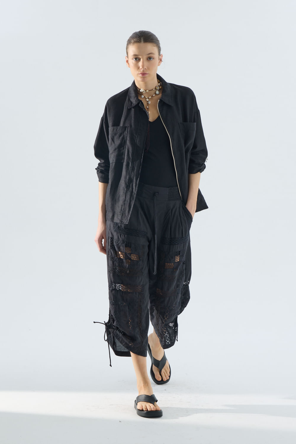 Jacket Rustic Linen Wash de Portsaidsaa