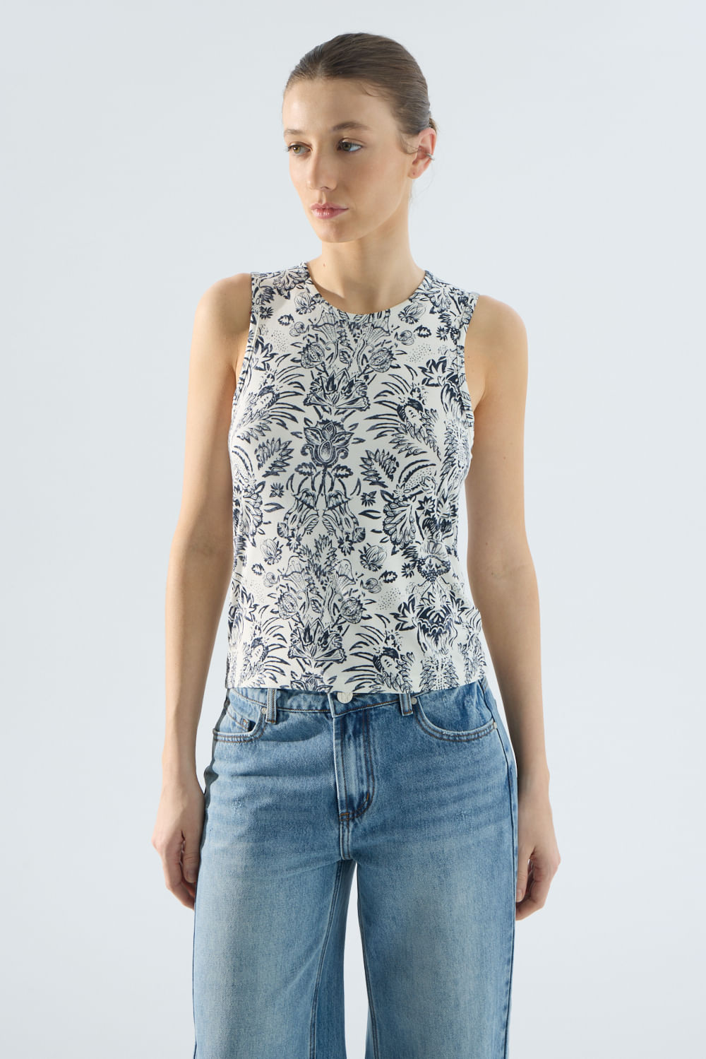 Musculosa estampada Charlotte Portsaidsaa — imagen 2