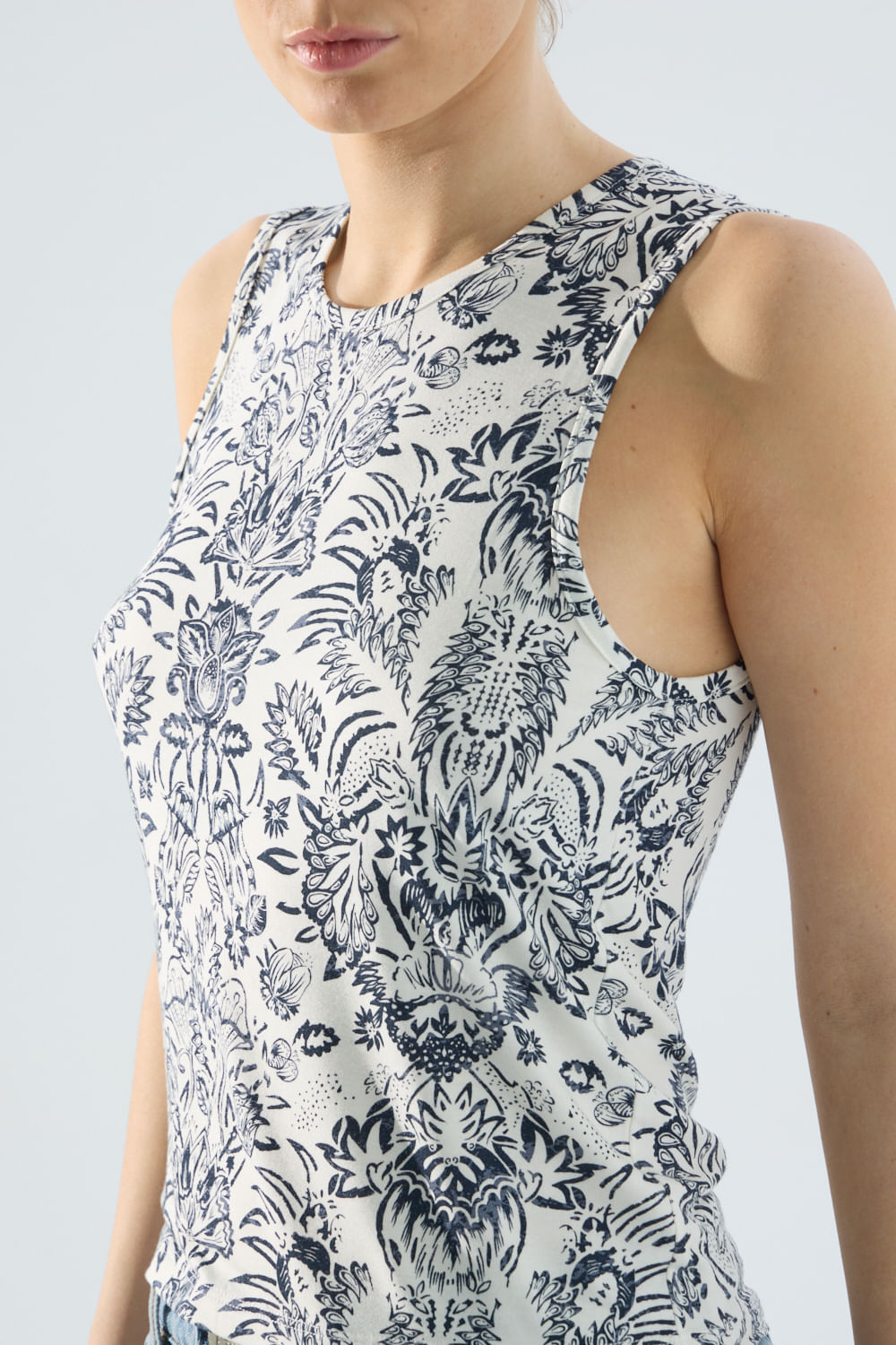 Musculosa estampada Charlotte Portsaidsaa — imagen 3