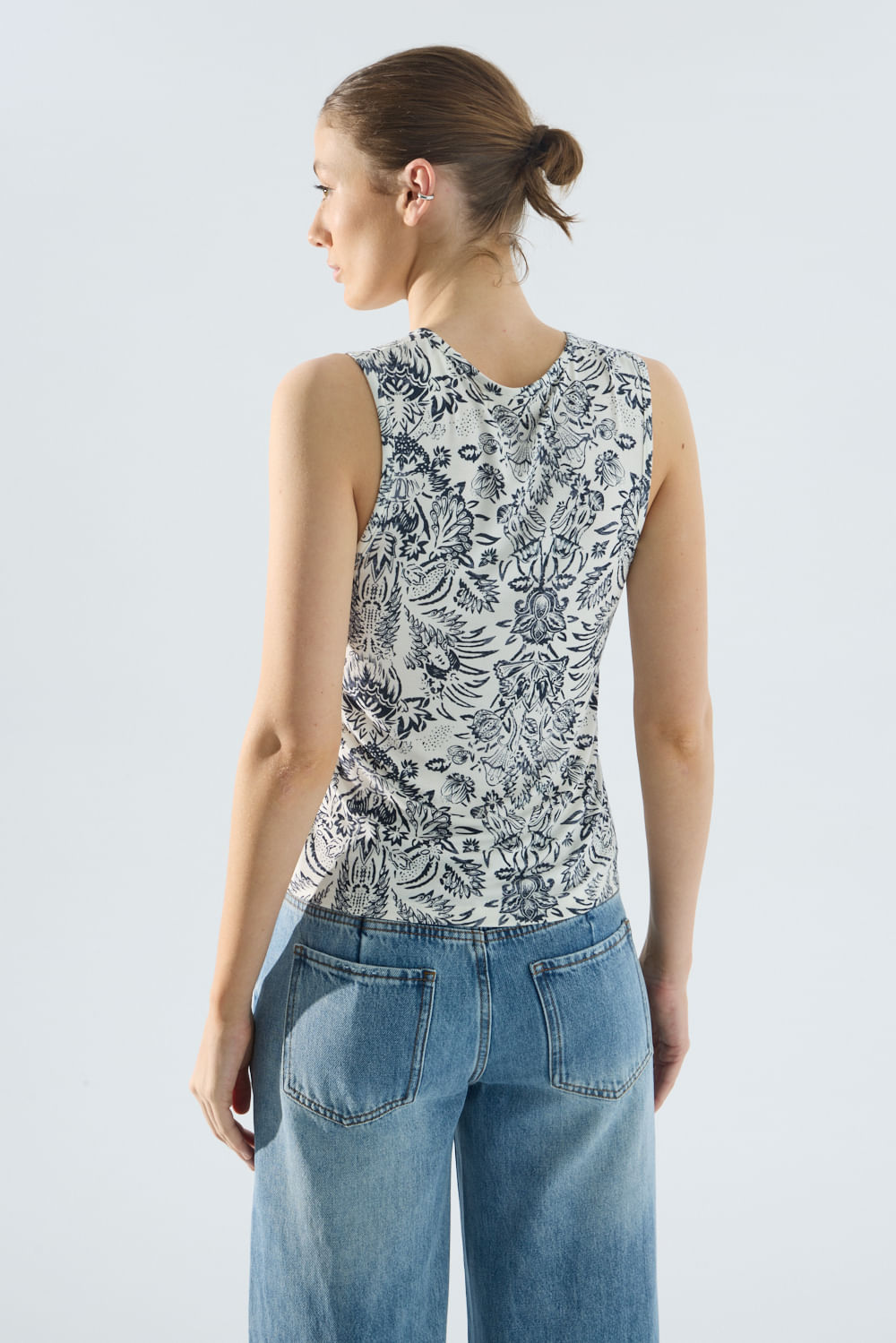 Musculosa estampada Charlotte Portsaidsaa — imagen 4