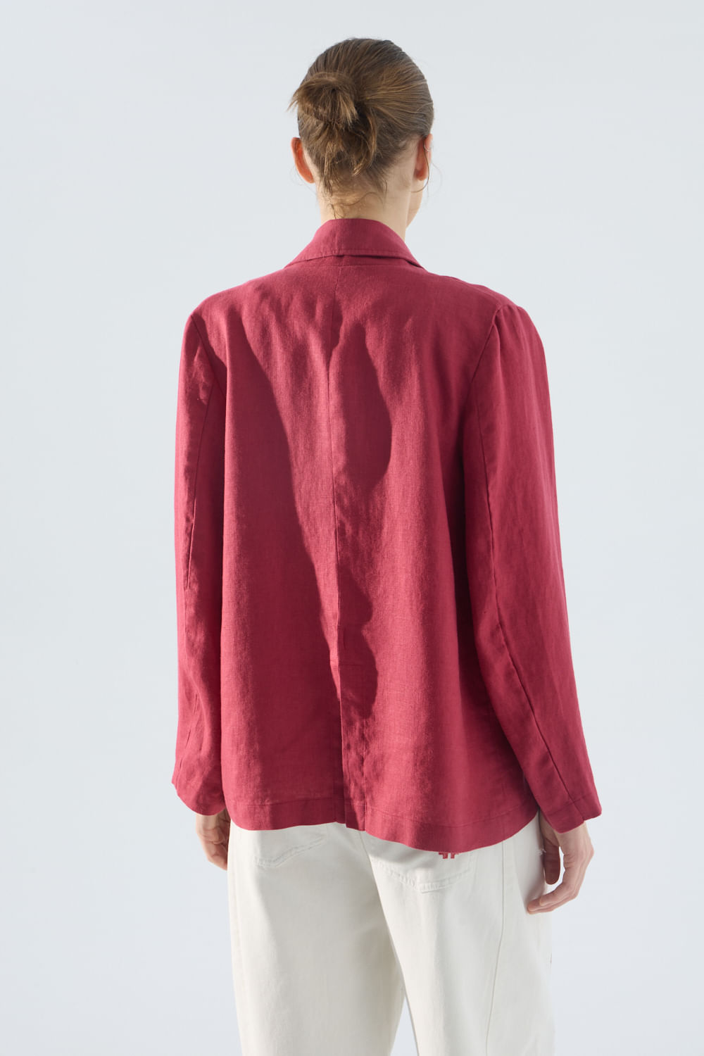 Blazer lino Rose's de Portsaidsaa — imagen 4