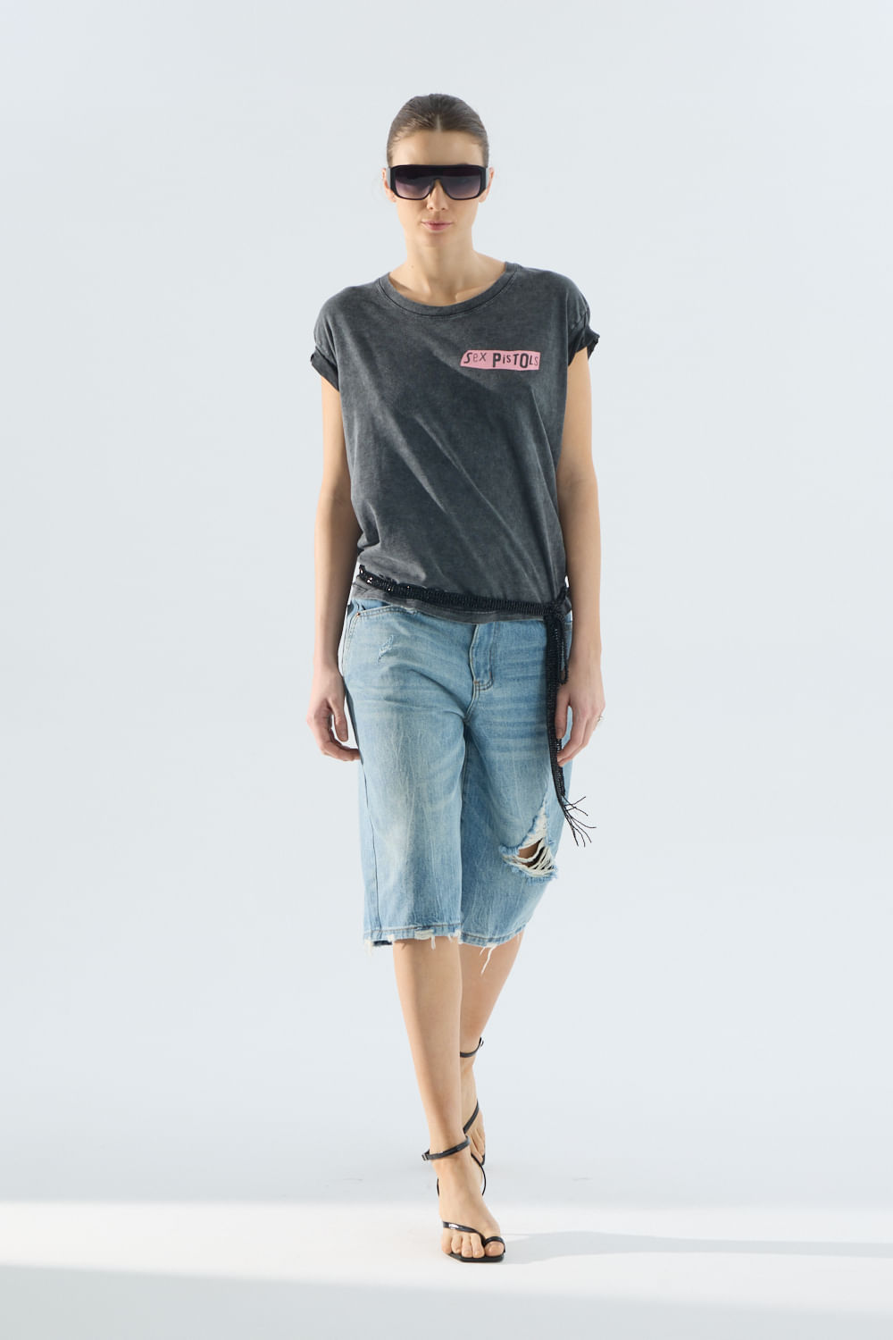 Remera washed Sex Pistols de Portsaidsaa