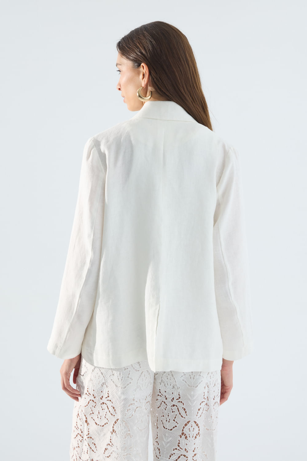 Blazer lino Rose's de Portsaidsaa — imagen 5