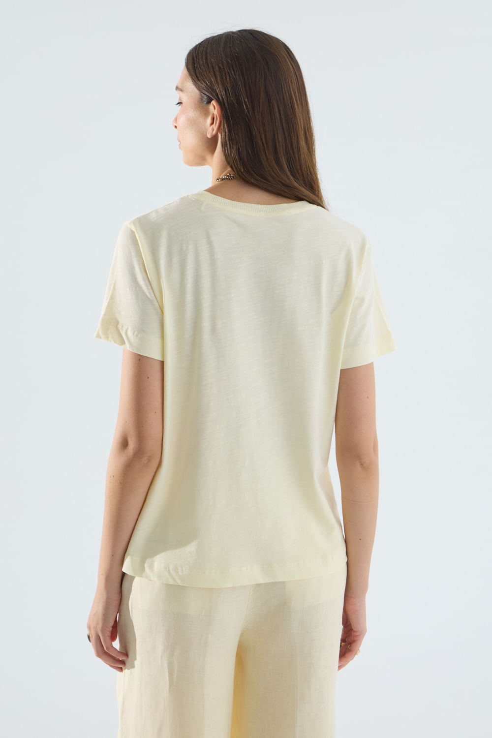 Remera basic escote redondo Portsaidsaa — imagen 5