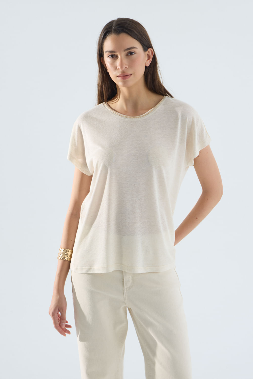 Remera con lurex Louisa Portsaidsaa