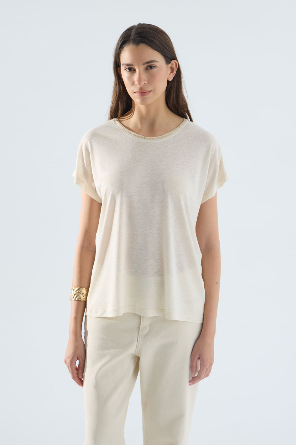 Remera con lurex Louisa Portsaidsaa — imagen 2