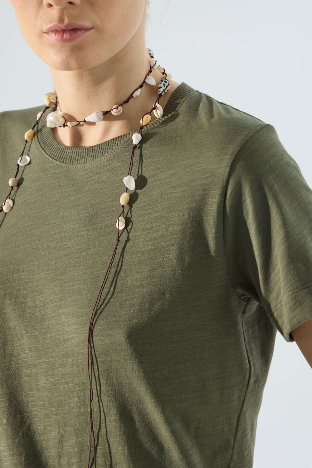 Remera basic escote redondo de Portsaidsaa — imagen 3