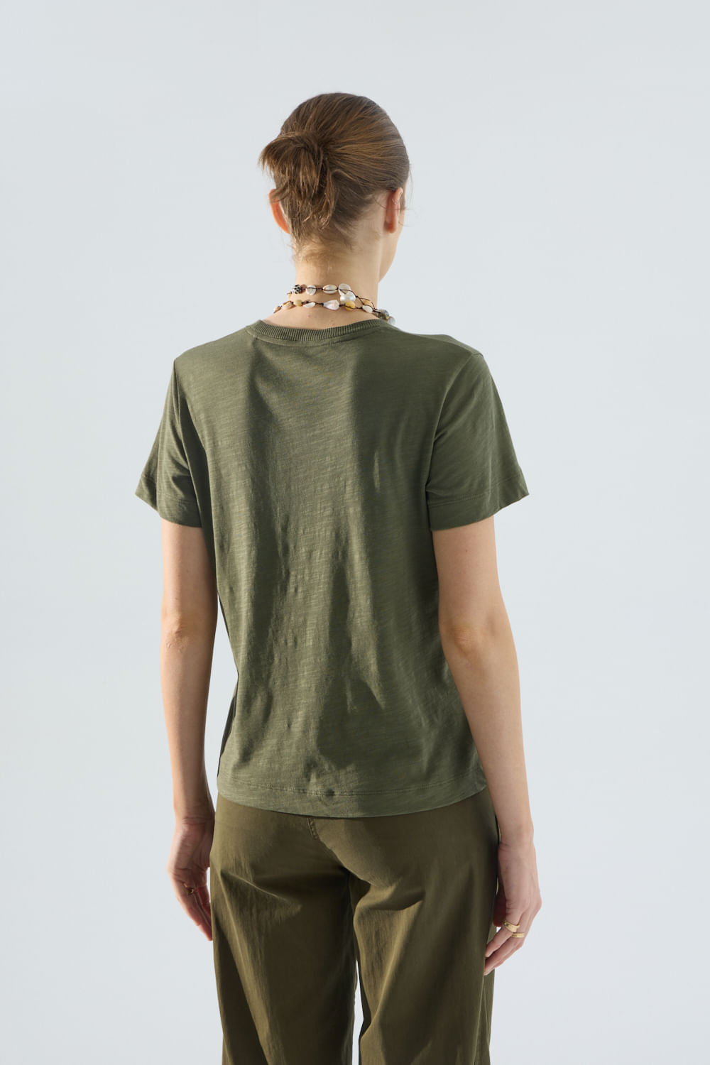 Remera basic escote redondo de Portsaidsaa — imagen 5