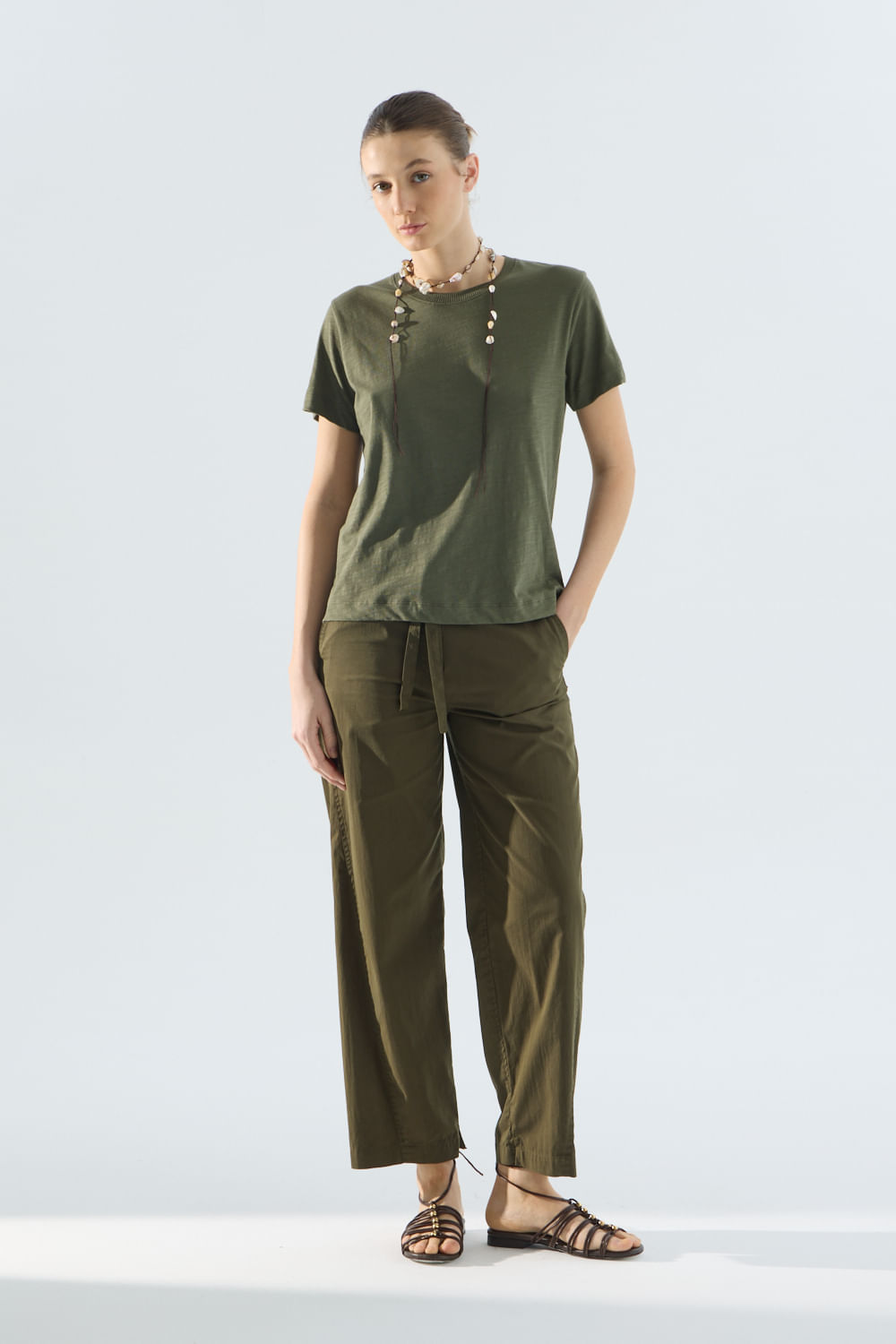 Remera basic escote redondo de Portsaidsaa — imagen 6