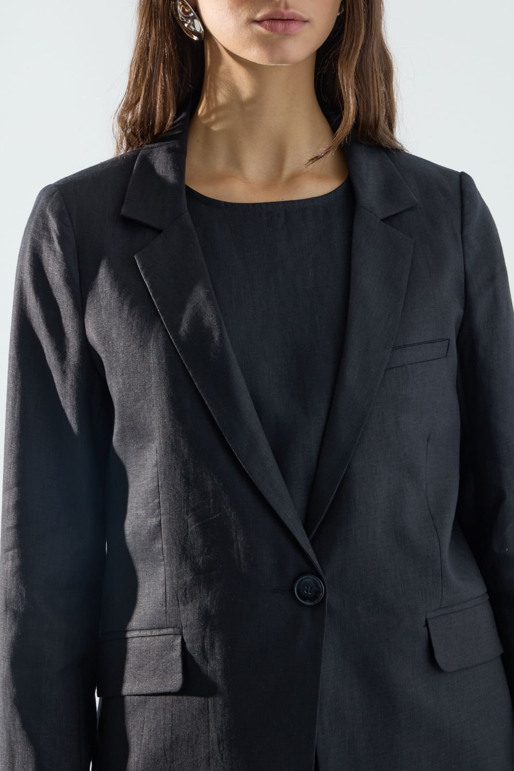 Blazer lino bowie de Portsaidsaa — imagen 3