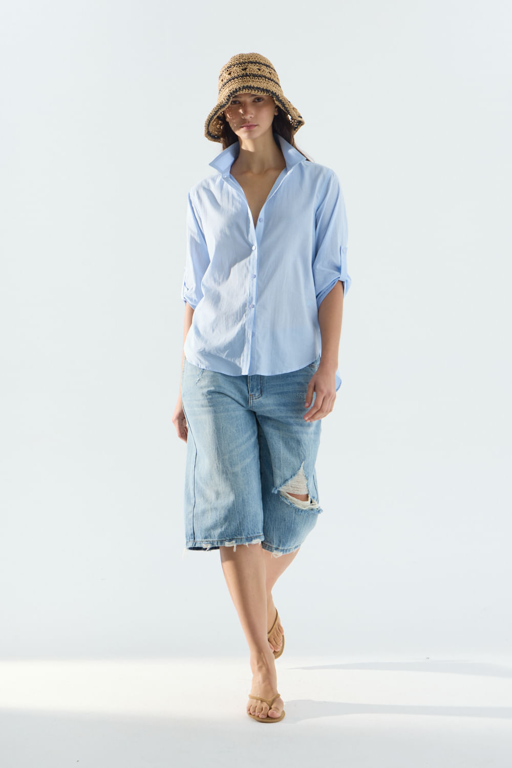 Camisa Voile Francisca de Portsaidsaa