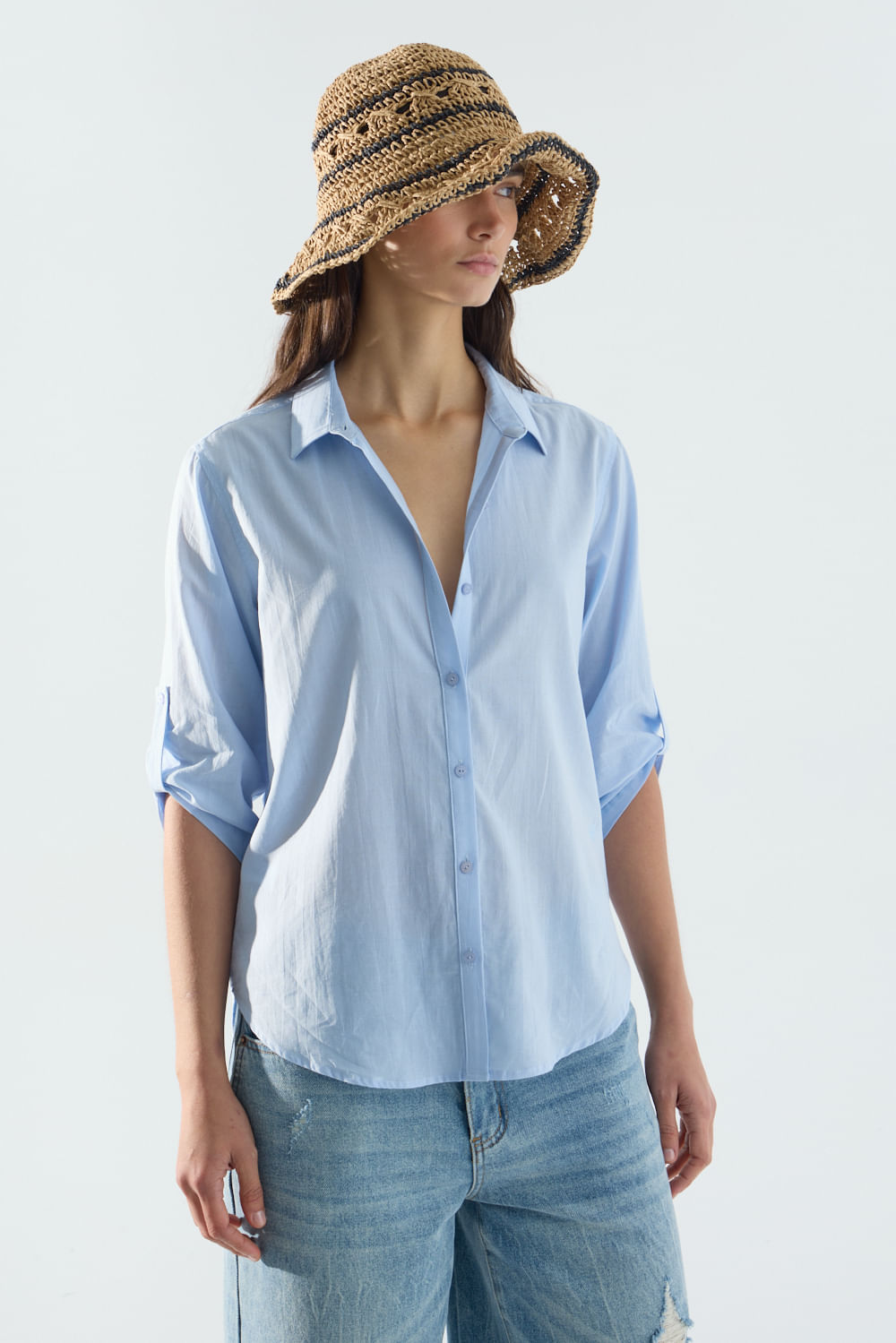 Camisa Voile Francisca de Portsaidsaa — imagen 2