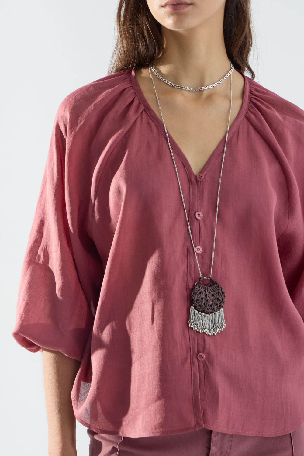 Camisa manga larga Ohnest Ramio Menorca — imagen 3