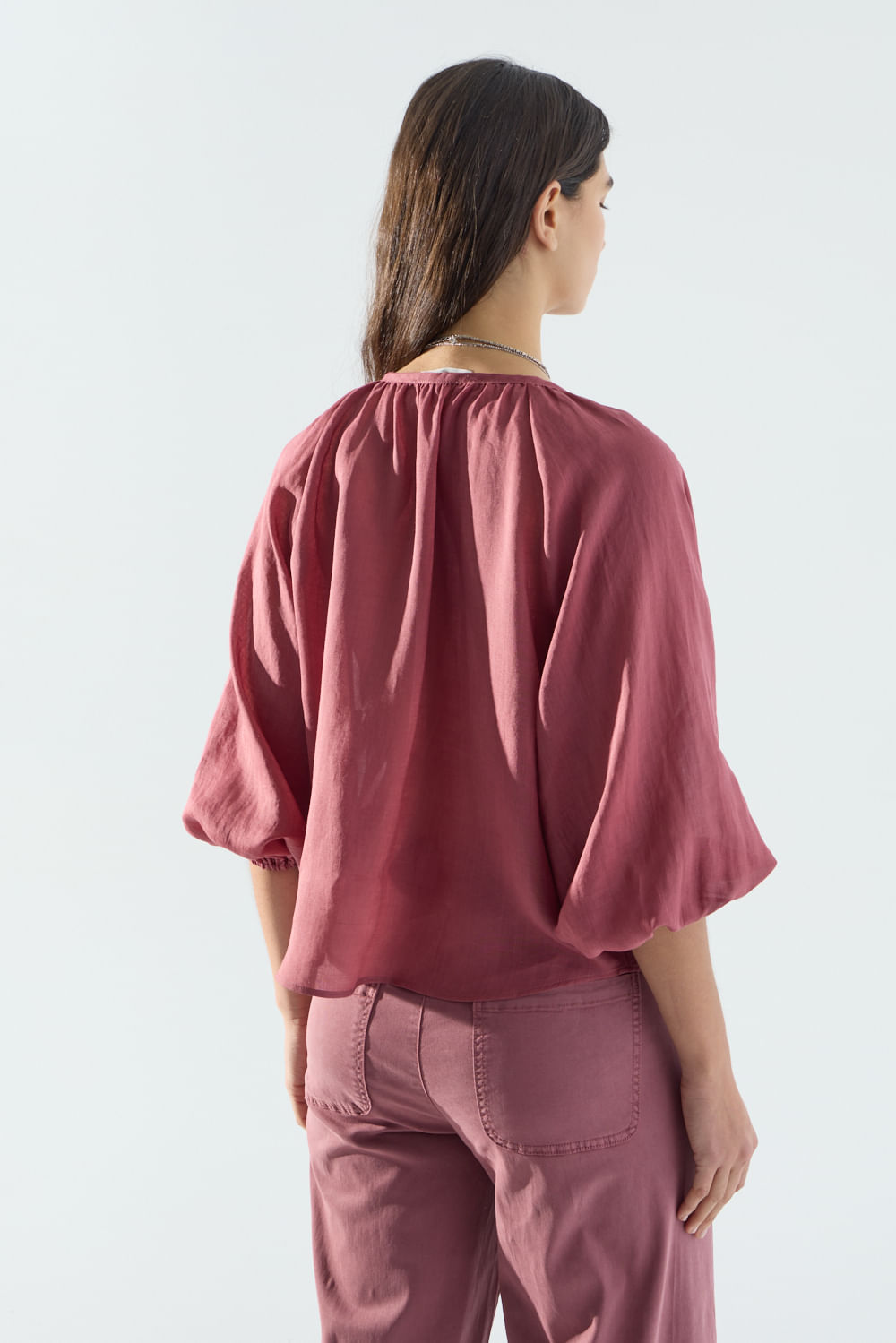 Camisa manga larga Ohnest Ramio Menorca — imagen 4