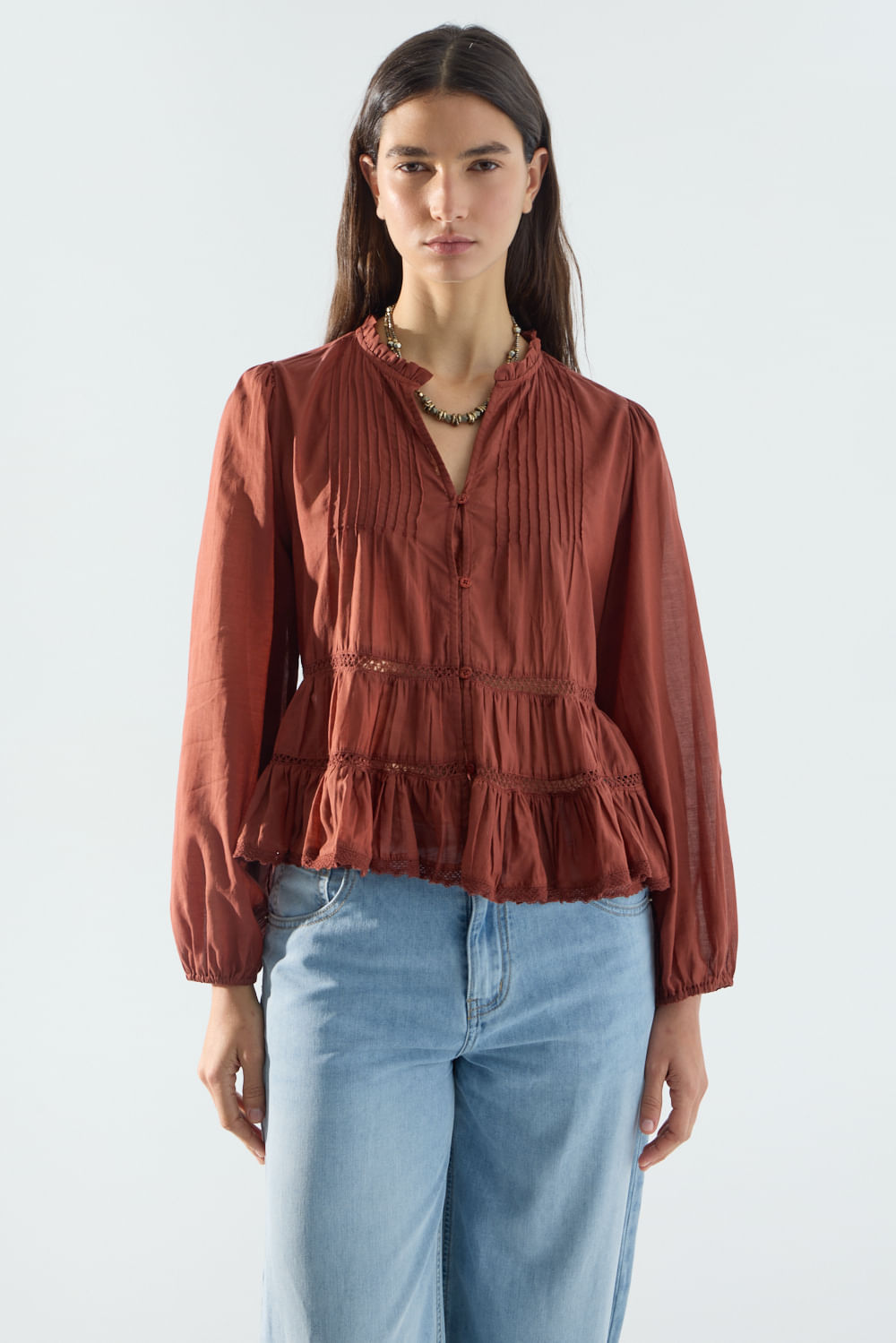 Camisa romantic ana — imagen 2