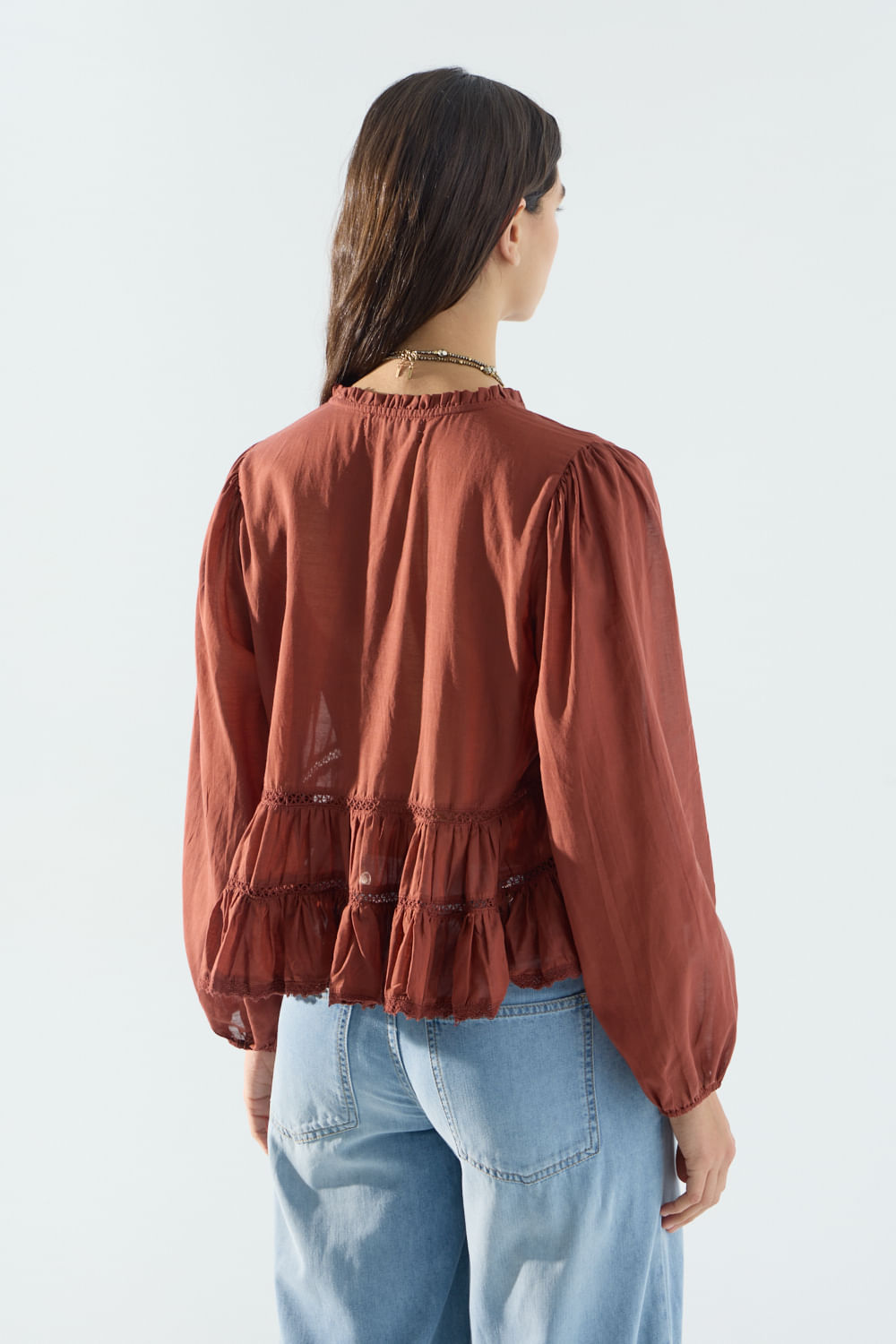 Camisa romantic ana — imagen 4