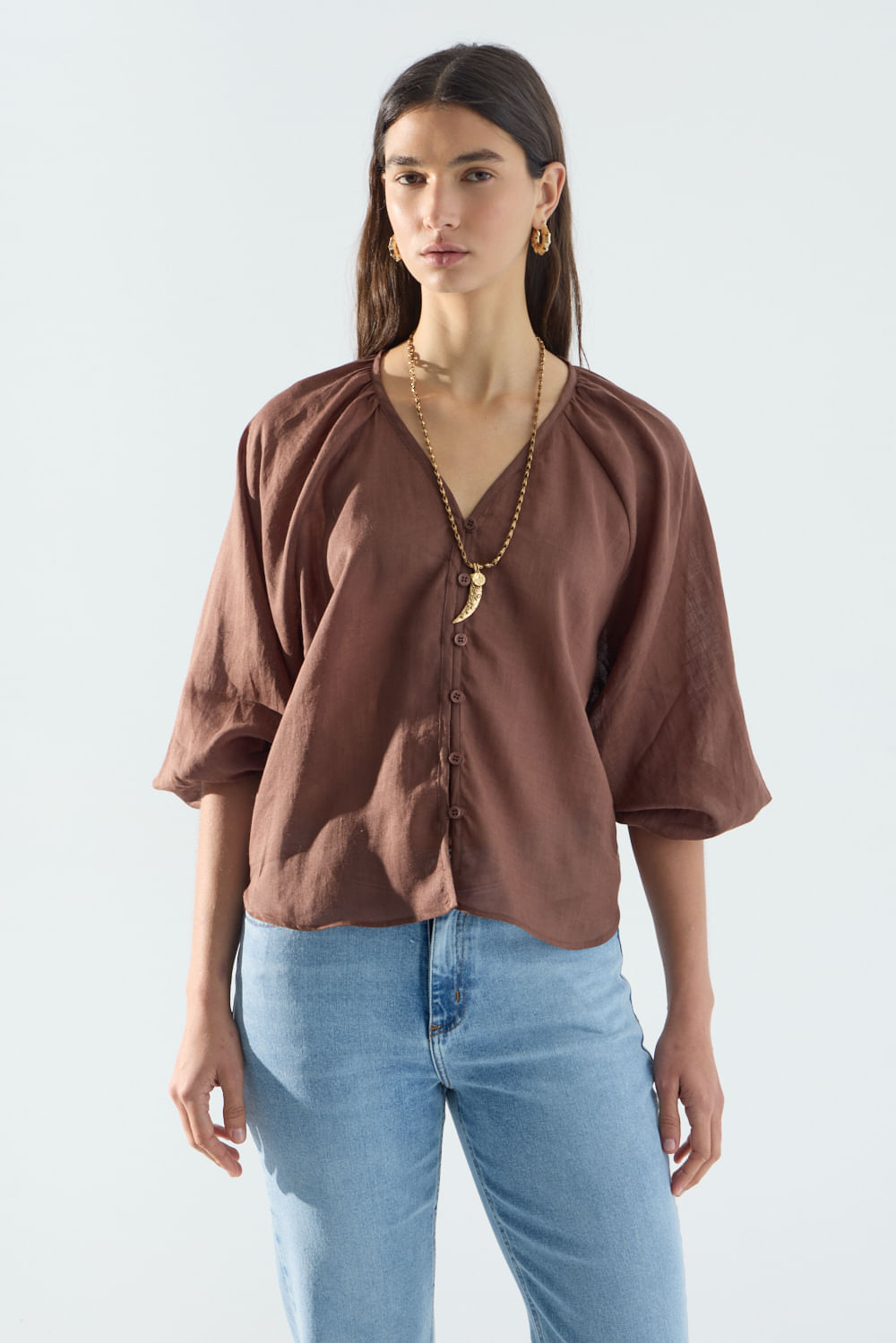 Camisa manga larga Ohnest Ramio Menorca — imagen 3
