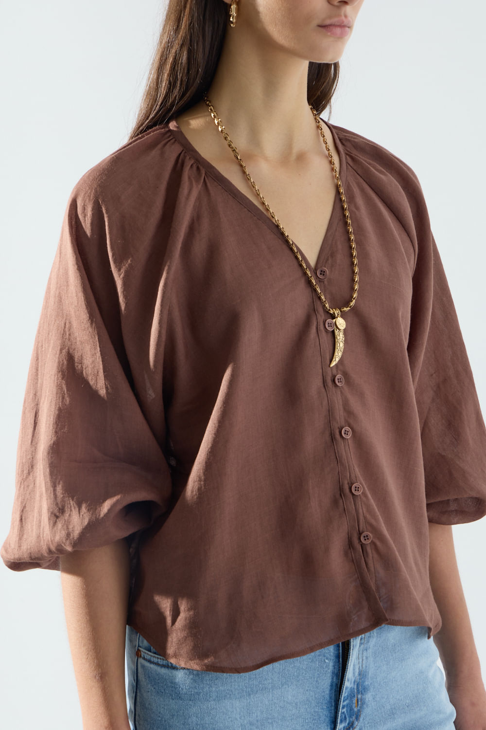 Camisa manga larga Ohnest Ramio Menorca — imagen 4
